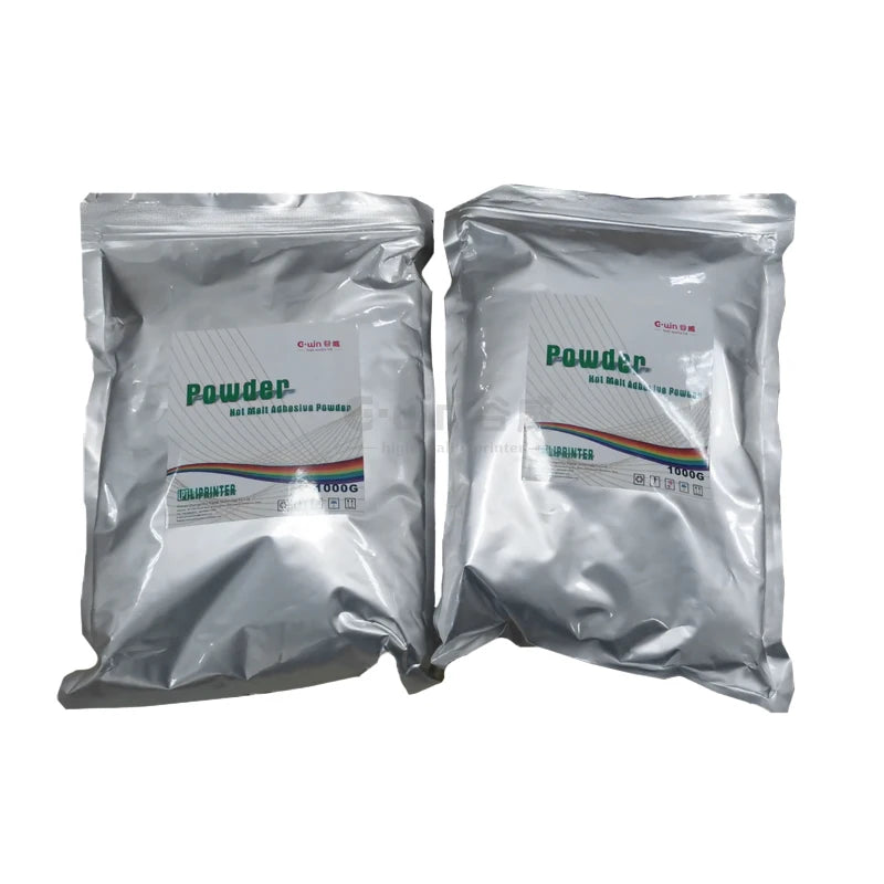 GWIN Hot Melt Powder White for Tshirt  DTF Pet Film Printer Transfer  Adhesive Glue 1Kg/bag 100% Tpu Powder