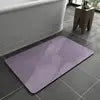 New Design Solid Color 15.7"x23.6" Bath Mat Rug Polyester with Quick Dry Rubber Backing Non-Slip Absorbent for Home or Hotels