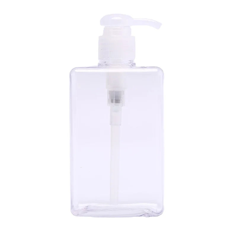 1PC 280ml Portable Travel Pump Soap Dispenser Bathroom Sink Shower Gel Shampoo Lotion Liquid Hand Soap Pump Bottle Container