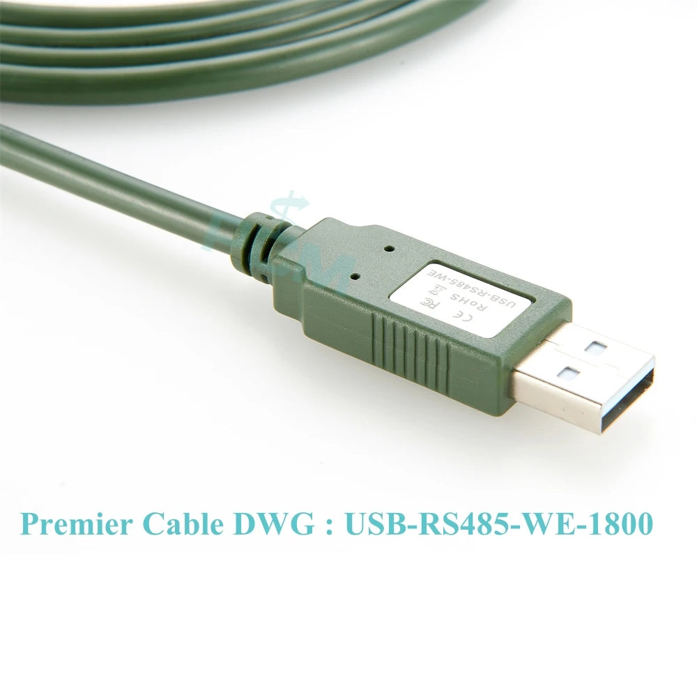 USB-RS485-WE-1800 USB to RS485 Serial 6 Way Wire End Cable with FT232RL Chipset, USB to RS485 Converter, RS485 USB Cable UART