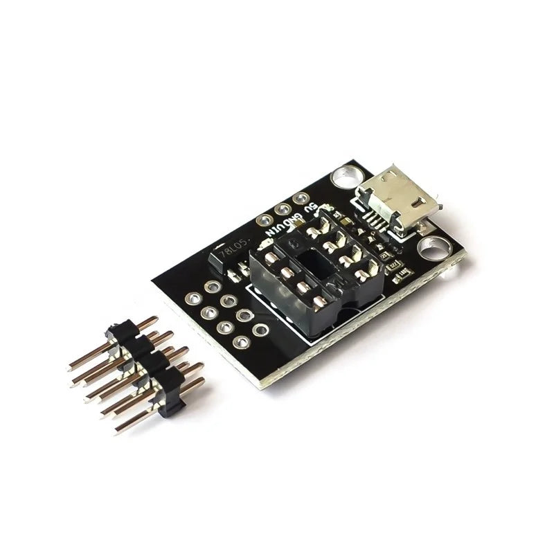 Micro USB Pluggable Development Programming Board ATtiny13A/ATtiny25 /ATtiny45/ATtiny85
