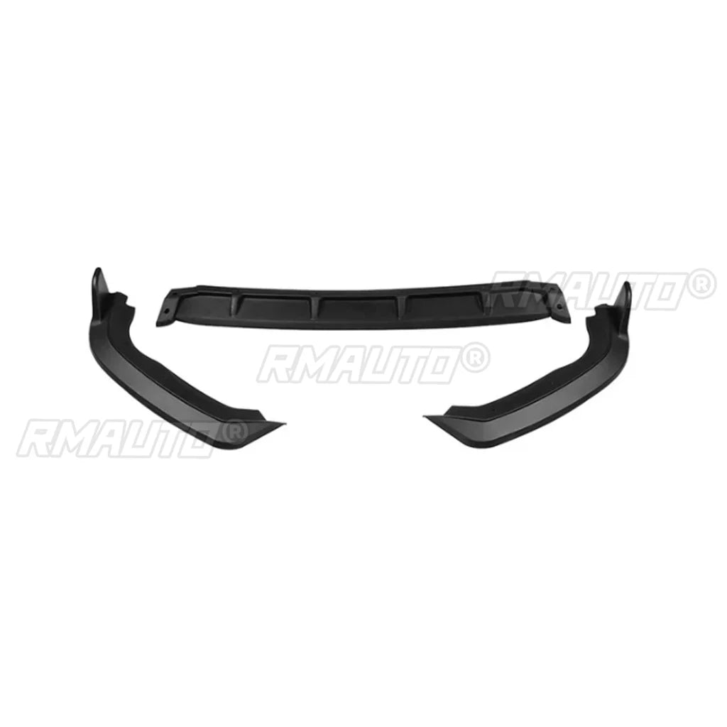 Front Bumper Lip Chin Spoiler Deflector Protector Guard Decoration Body Kit Diffuser Cover Trim for Honda Fit Jazz 2018-2020