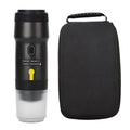 12V/220V USB Portable Electric Espresso Machine with Fast Heating Carrying Bag Compatible Coffee Powder Small/Large Capsules