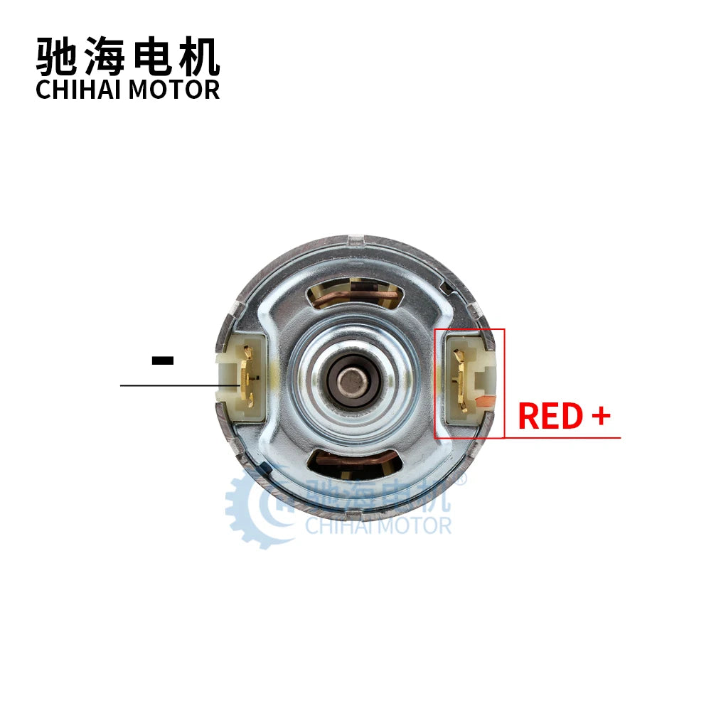 Chihai  CHR-RS-887-9512T Carbon Brush Dc Motor 18v 1100w 887 for Fighting Robot,air Purification Power System, Medical Equipment
