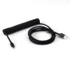 Durable Nylon Braided Coiled USB C Mechanical Keyboard Cable
