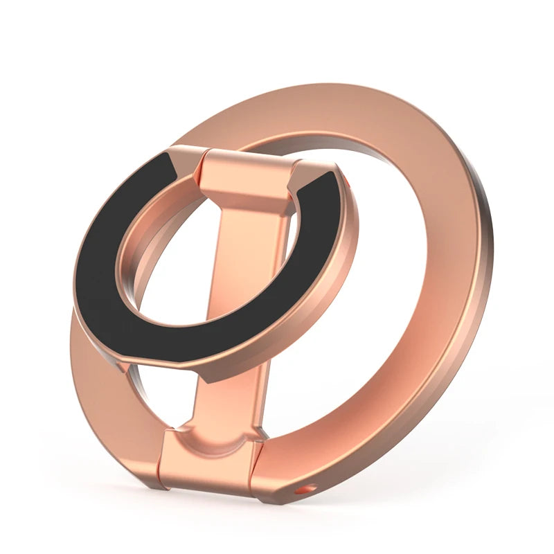 Mobile Phone Strong Magnetic Holder for Magsafe Double-sided Magnet Stand Portable Folding Ring Bracket for  Phone 14 15 16