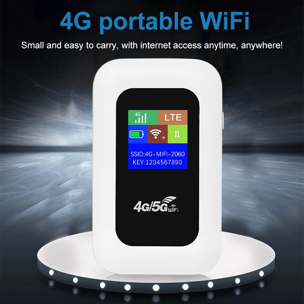 MF800B 4G SIM Card Router LTE Mobile WiFi Router with SIM Card Slot 150Mbps Mini Outdoor Hotspot 2100mAh Wireless Wifi Modem