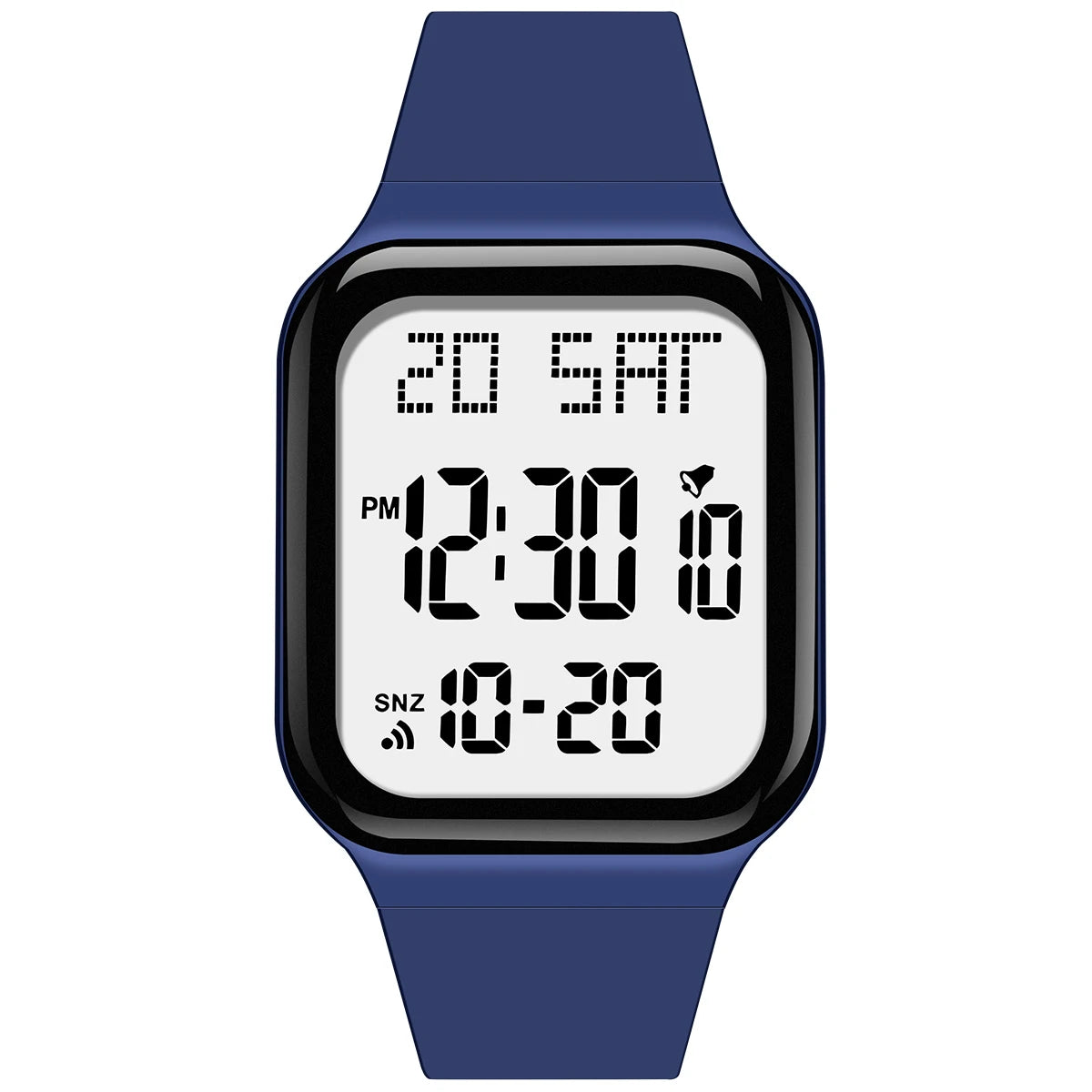 High School Student Men's Sports Watch Multifunctional Waterproof Alarm Watch LED Digital Electronic Watch Couple Watch