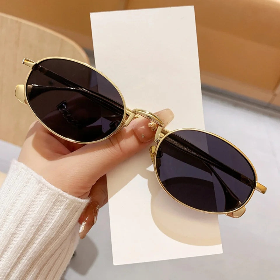 Fashion New Women's Sunglasses UV400 Luxury Design Outdoor Vacation Leisure Driving High Quality Retro Round Women Sun Glasses