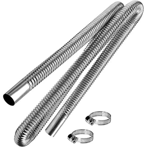 2.5cmDiameter Exhaust Pipe 60/300cm Long Parking Heater Exhaust Pipe Air Heater Exhaust Pipe Suitable for Webasto Parking Heater