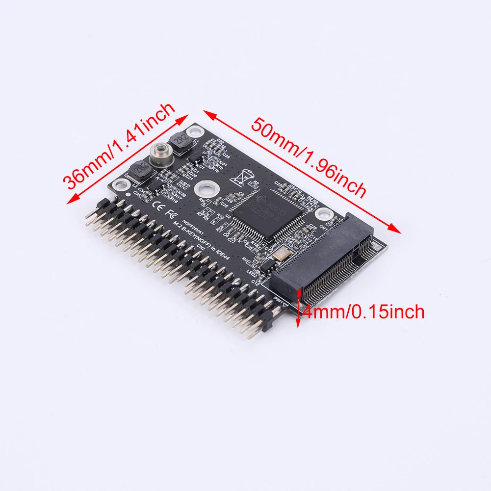 M.2 NGFF SATA SSD To 2.5inch IDE 44pin Adapter Converter Card 150MB/s M.2 NGFF SATA SSD To 2.5 IDE SATA SSD Converter for Laptop