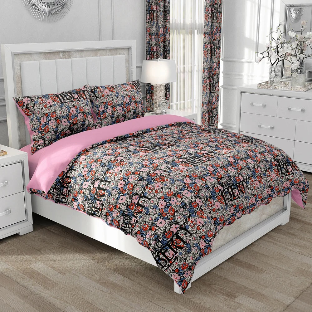 Nordic Linen Bedding set Duvet cover set King/Euro/240x220 size Bed Set Blanket/Quilt Covers for home Bedclothes bird
