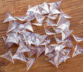 50pcs Clear Dustproof Corner Protector Protective Edge Triangles Soft PP Portable Triangle Stair Dust Corners Brackets