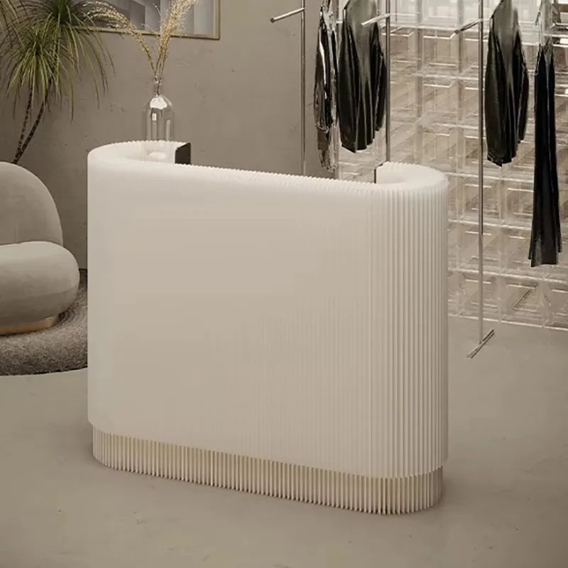 Simple Premium Reception Desks Glam Modern Nordic Unique Bar Counter Luxury Cute Escritorio De Recepcion Commercial Furniture
