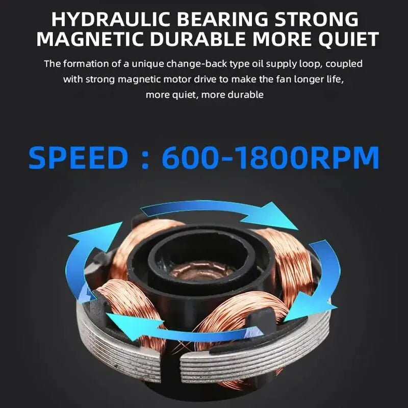 PC Case Fan 120mm 12V RGB Cyclic Mirror Light Effect For Desktop Computer Heat Dissipation Colorful Inside and Outside Luminous