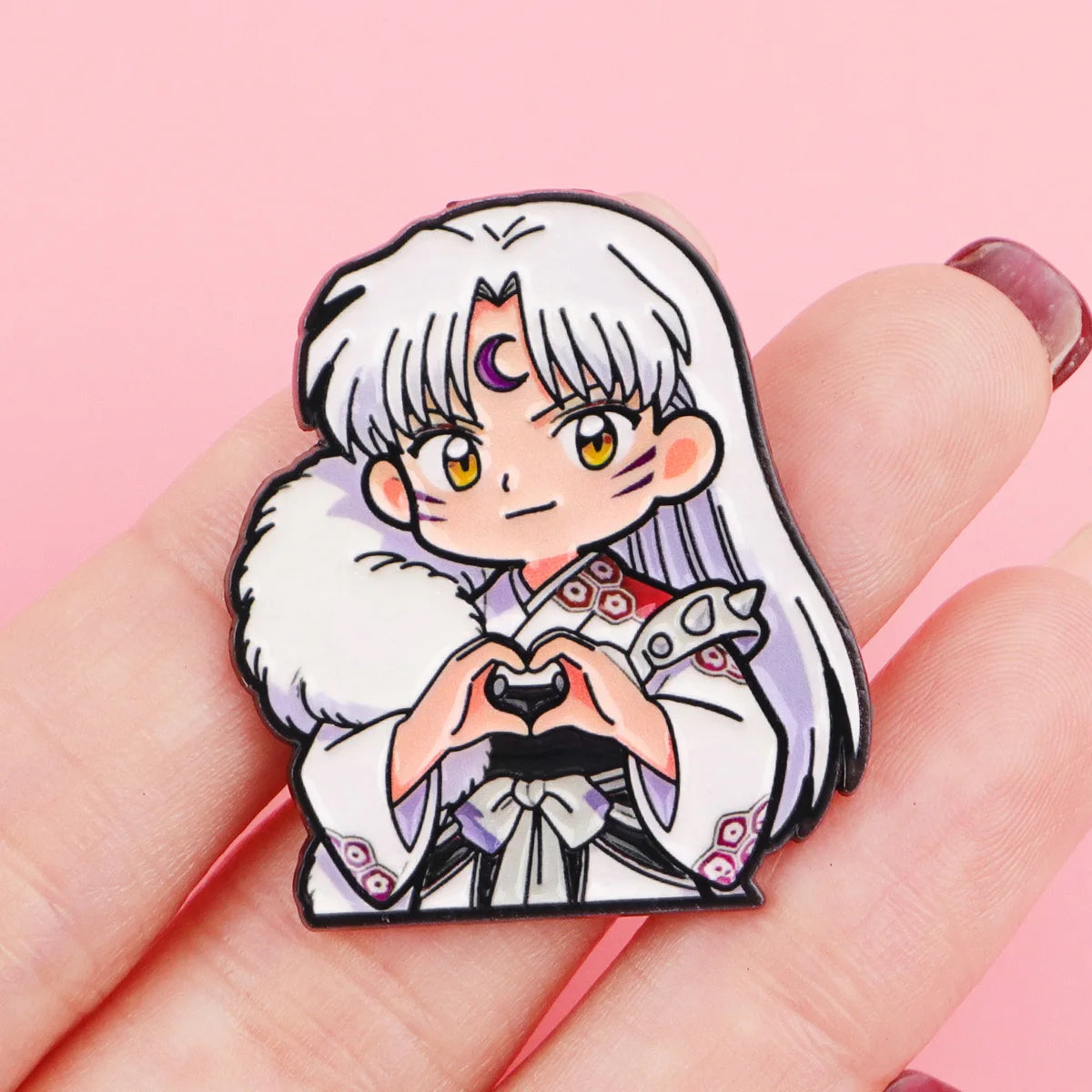 5pcs/set Magical Love Comics Enamel Pins Manga Metal Brooch Backpack Hat Bag Collar Lapel Badges Fashion Jewelry Collection Gift