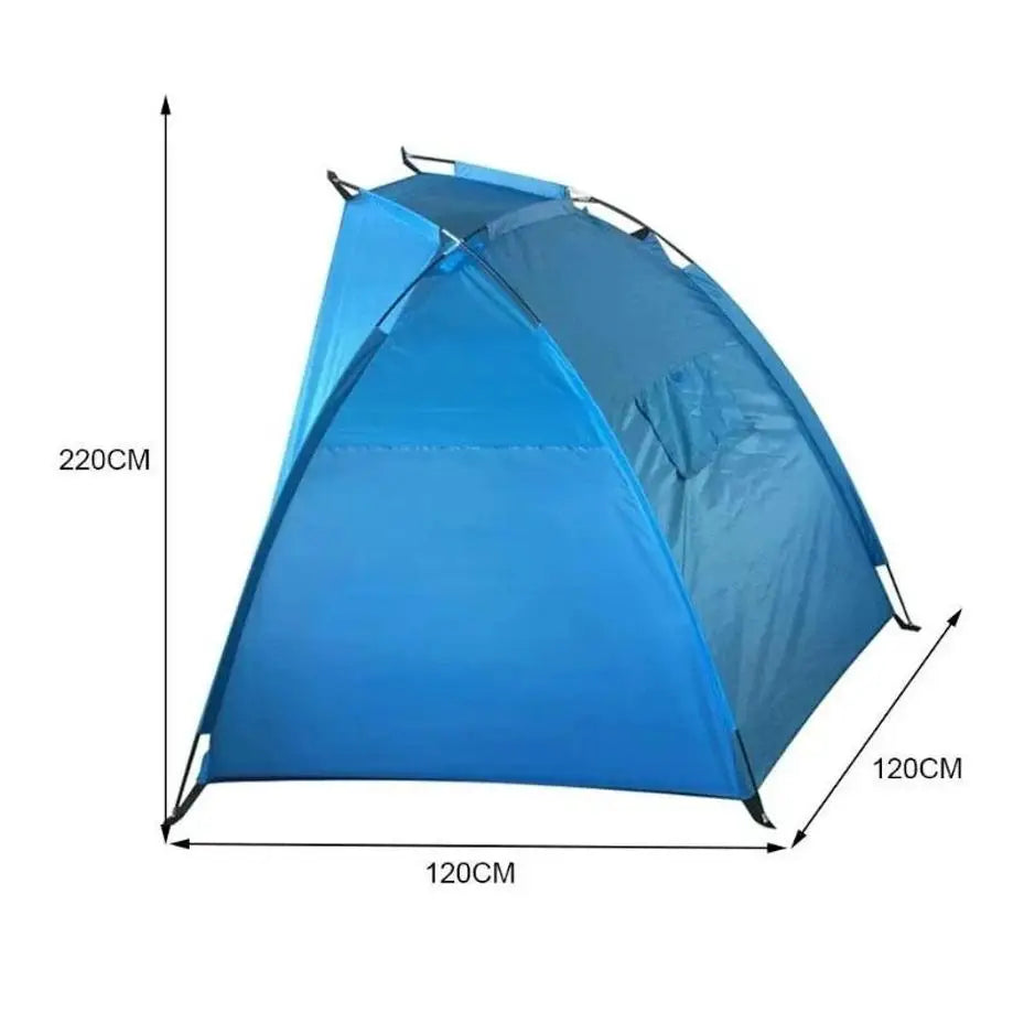 1Pcs Outdoor Portable Beach Sunshade Tent Fishing Trip Camping Tent Rain Proof Sun Proof And Space Saving For Convenient Storage