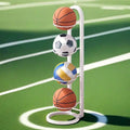 Indoor Children Basketball Storage Rack Put Ball Football Storage Basket Placed Rack Kindergarten Volleyball Stand Holder Space