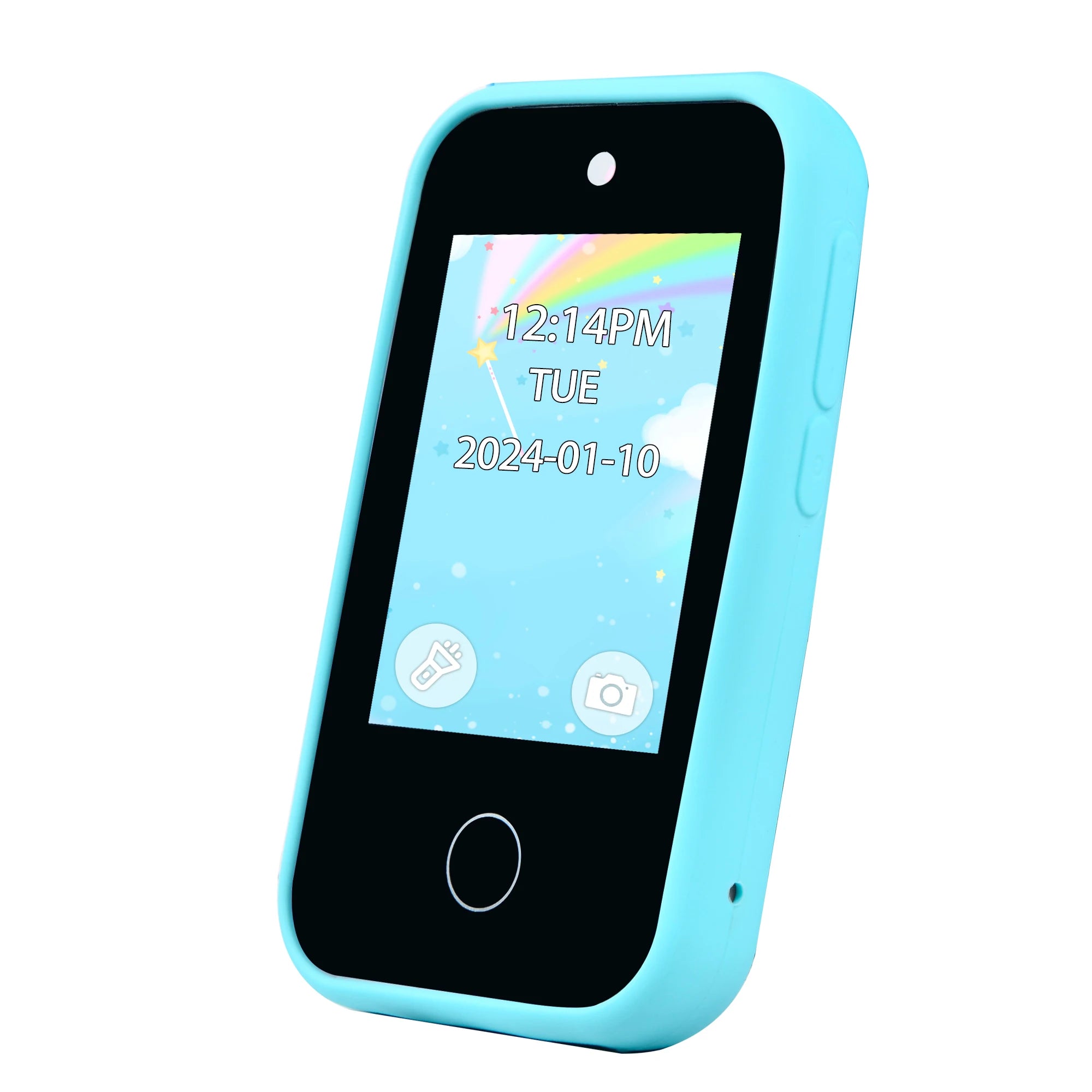 Kids Smart Phone Camera Toy Phone 40+ Games Touch Screen Learning Toy For 3-12 Year Old Boys Girls MP3 Player Birthday Gifts