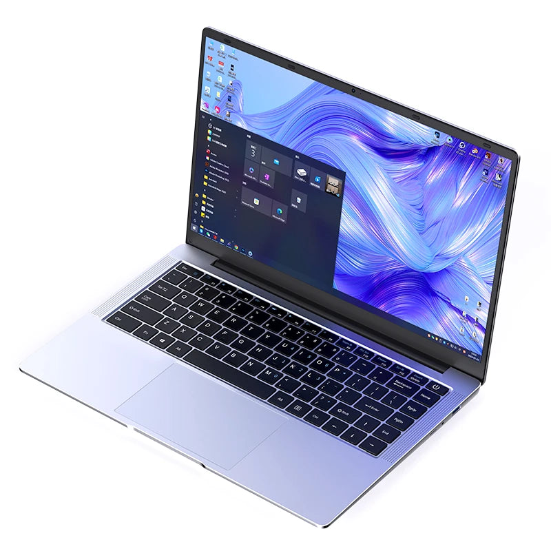 BYONE 14 Inch Low Price Laptop Intel Celeron N4000 8GB RAM 256GB 512GB SSD HD Screen Office Learning Portable Ultraslim Laptops