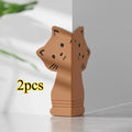 2pcs 2026 New Silicone Cartoon Corner Protectors, Full-Wrap Adhesive Guards for Table & Wall, Baby Home Safety Bumpers.