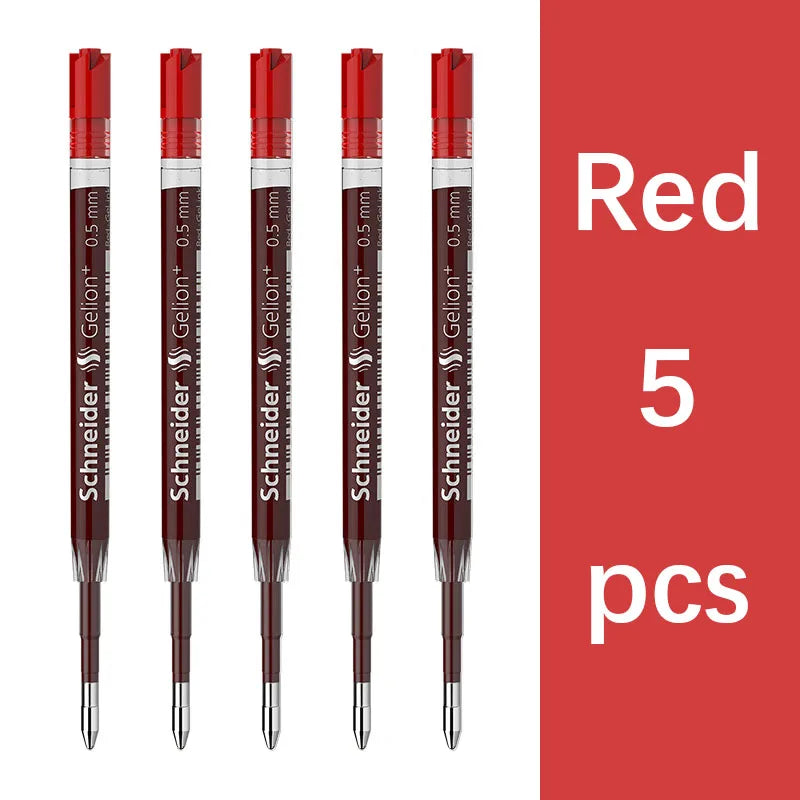 Germany Original Schneider Gelion+ 0.5mm neutral gel pen refill cartridge core European standard G2 refill