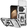 Slide Camera Protector Armor Funda For Xiaomi 15T Pro Case Magnetic Holder Ring Cover For Mi 15T Mi15T Xiaomi15T 15 T Pro 15TPro
