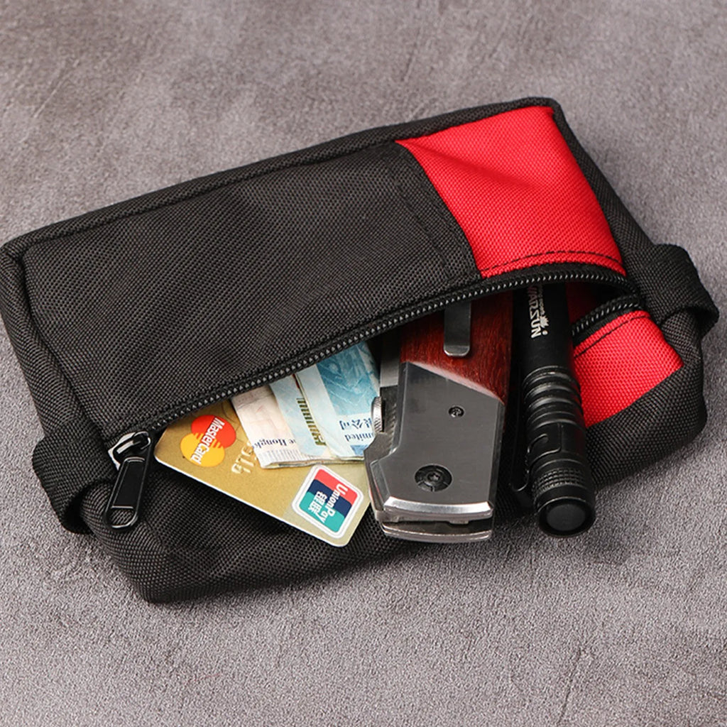 Portable Outdoor EDC Tool Storage Bag Tactical EDC Pouch Mini Tactical Wallet Coin Purse Multifunctional Bag for Camping Hiking