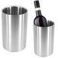 Heavy Quantity Selling Stainless Steel Double Wall Beer Wine Bottle Beer Chiller Champagne Bucket Chiller Cooler Bucket