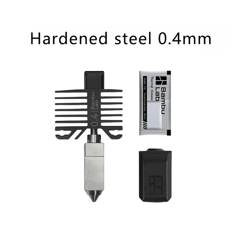 Original Complete Hotend Assembly Hotend For Bambu Lab X1 X1C P1P P1S with Fan with Nozzle Complete Bamboo Lab X1 Carbon