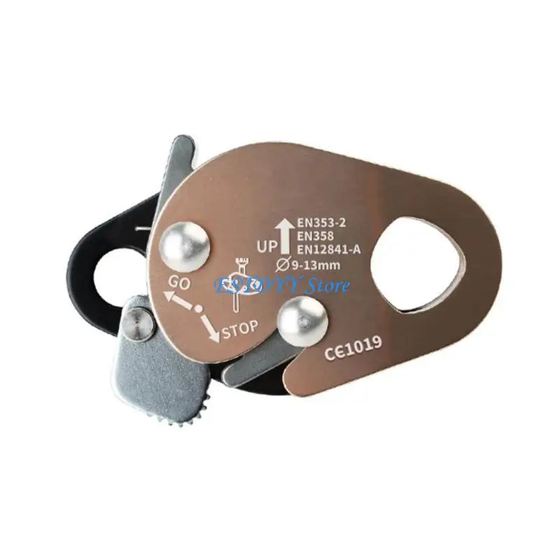 G6DE Professional Rope Grab Falling Arrestor Auto Lock Retarder Ascending Descender for Mountain Climbing