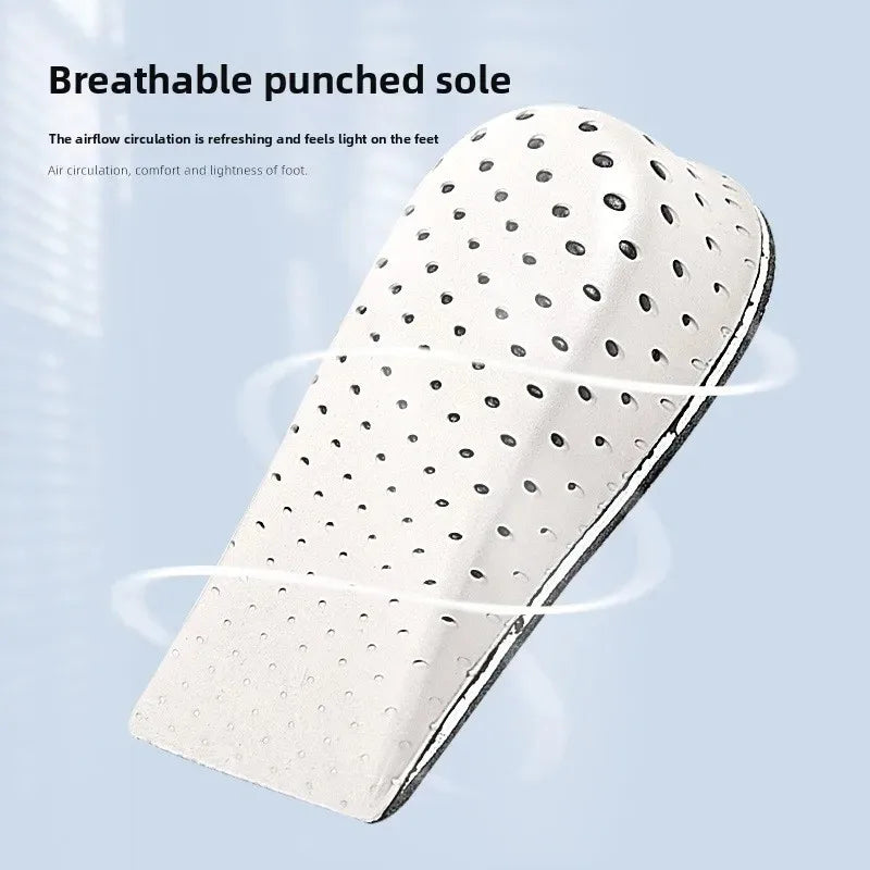 Half Shoe Insoles Heel Insert Sport Cushion Height Increase EVA Memory Foam Heel Lifting 2/3/4/5CM Taller Invisible Heighten Pad