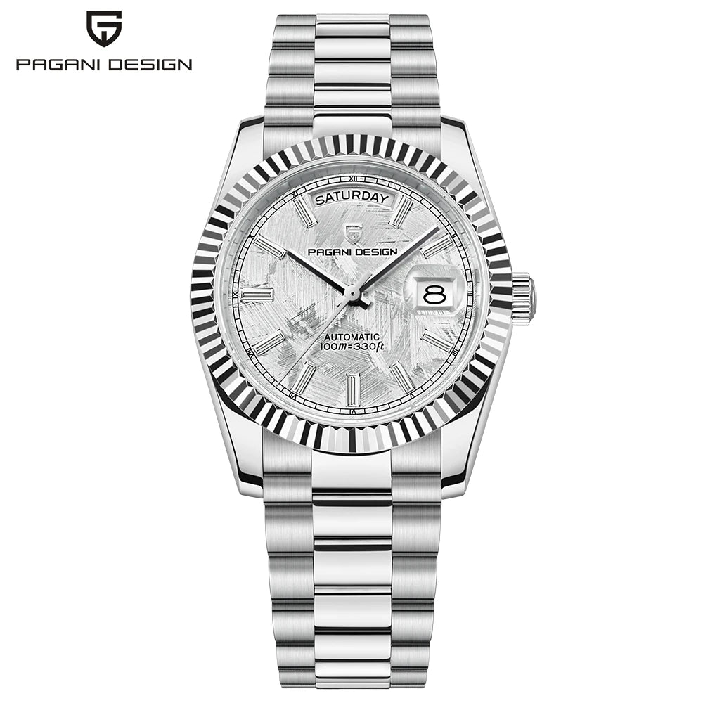 PAGANI DESIGN New Luxury Automatic Watch For Men Mechanical Wristwatch Sapphire crystal waterproof Stainless steel Men Watch