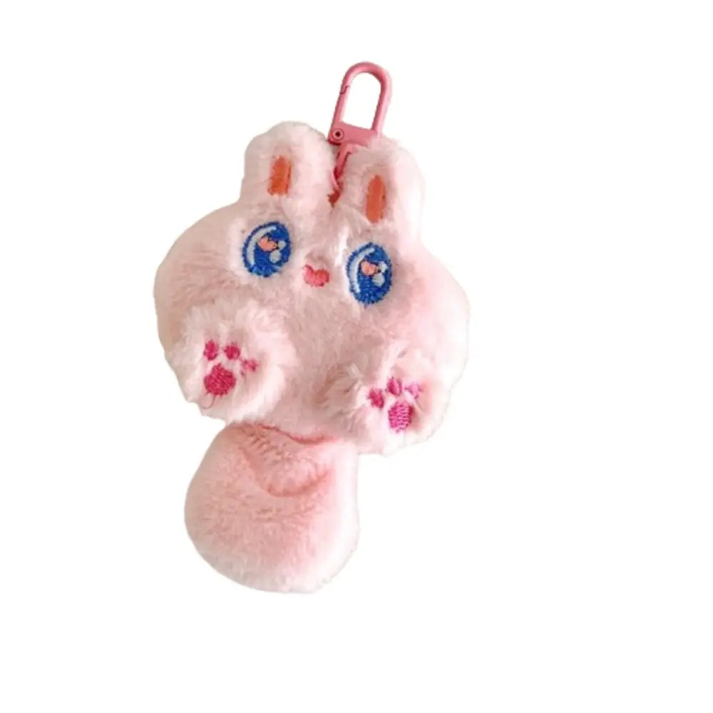 Kawaii Soft Stuffed Animal Little Cat Keychain Plush Bag Car Pendant Keychain DIY Trinket Kids Stuffed Animal Toys
