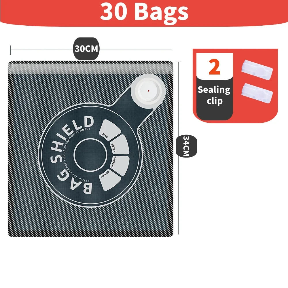 2.0 Upgraded Filament Storage Bag PLA ABS PETG Vacuum Bag Dryer Filament Safekeep Humidity Resistant Strong seal 3D Printer Part