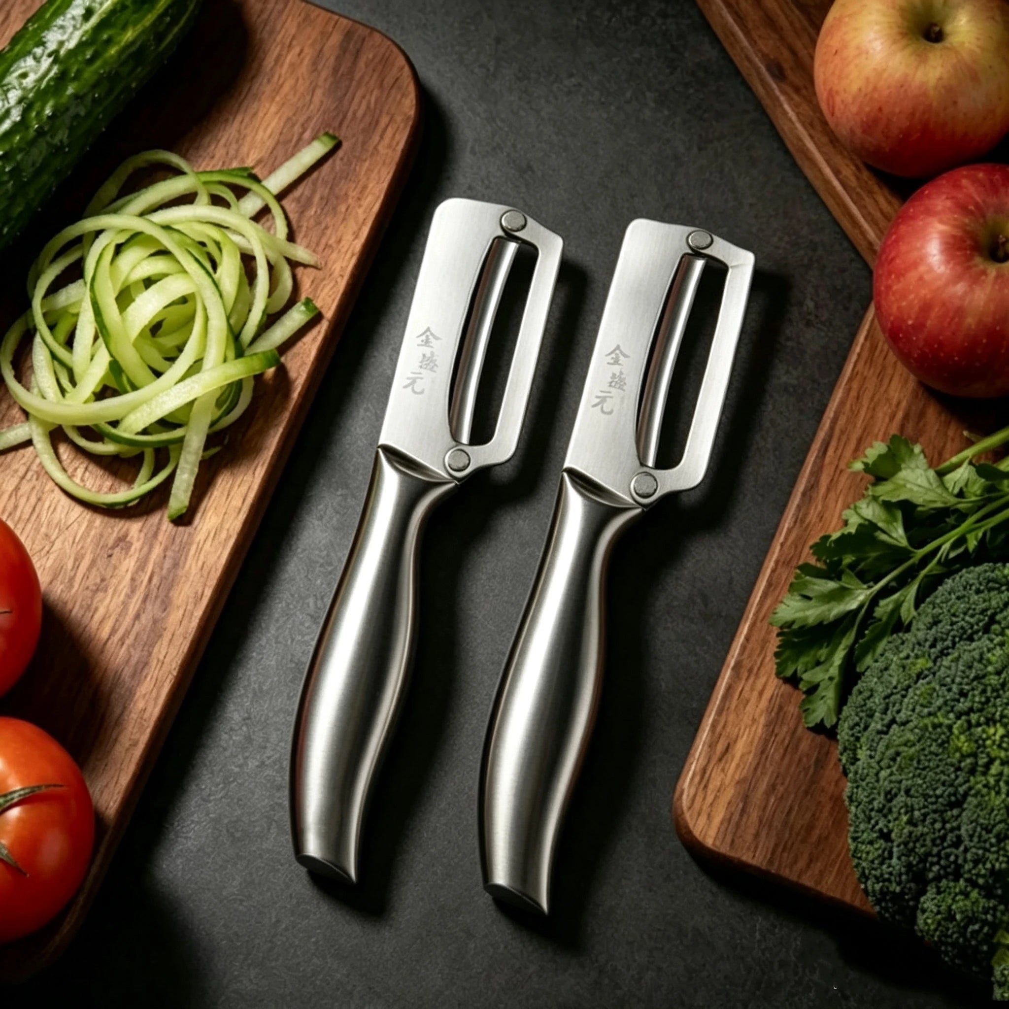 Stainless Steel Kitchen Peeler Potato Pumpkins Peeler Non-slip handle Household MultiFunction Vegetable Peeler ProfessionalGrade