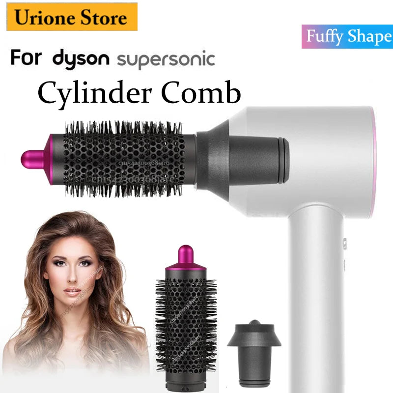 Hair Dryer Curling Attachment 40mm Automatic Curling Nozzle For Dyson Supersonic Hair Dryer Accessories Air Styler Cylinder Comb