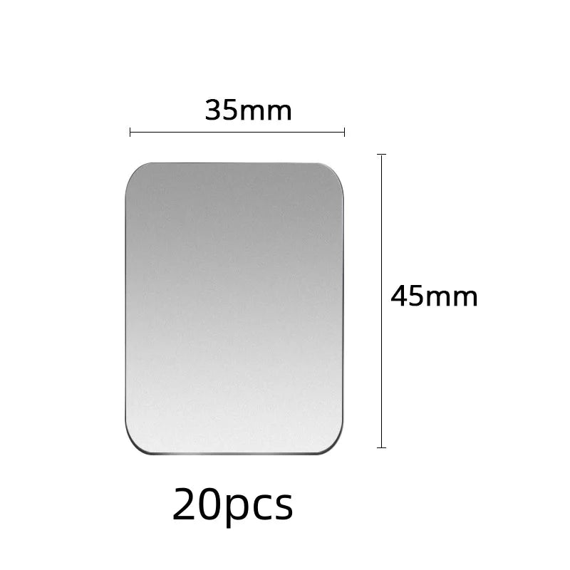 5pcs/10pcs/20pcs Lot Metal Plate Disk Iron Sheet For Magnet Mobile Phone Holder Iron Plate For Magnetic Car Phone Stand Holders