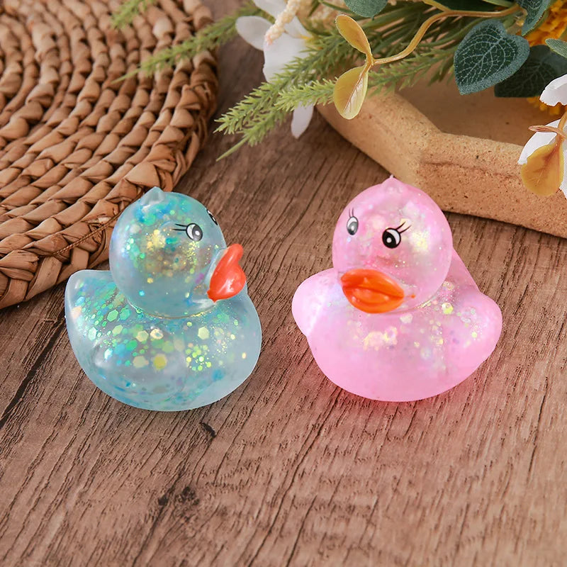 1PC maltose duckling pinch music decompression toy cute creative toy