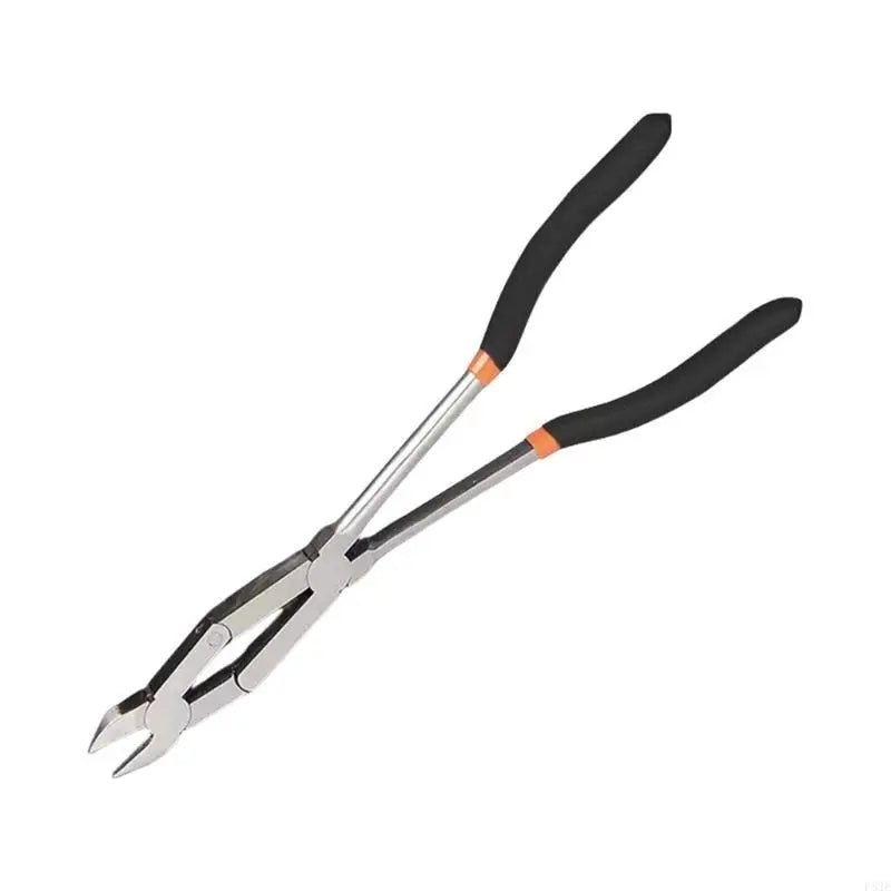 P82E Double Joint Long Handle Plier High Carbon Steel Multifunctional Double Joint Pliers for Homes Garage Outdoor Use