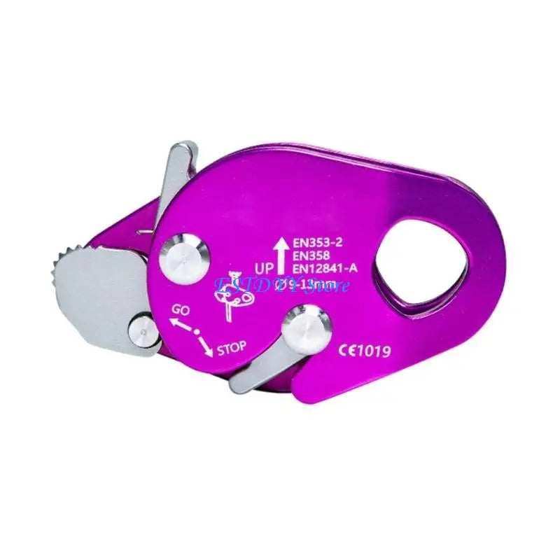 G6DE Professional Rope Grab Falling Arrestor Auto Lock Retarder Ascending Descender for Mountain Climbing