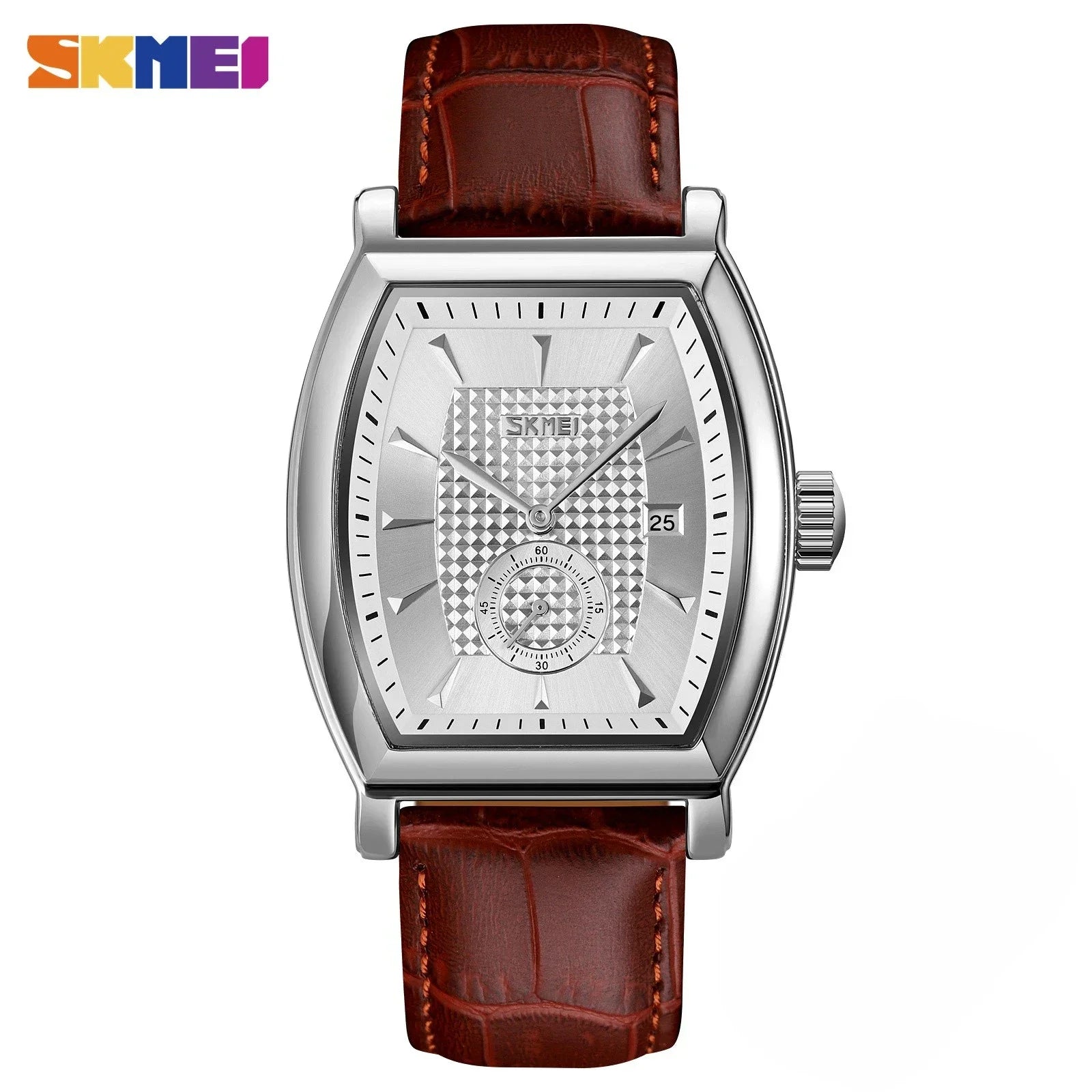 SKMEI 9306 Business Quartz Mens Watches Luxury Leather Date Calendar Waterproof Sport Men Wristwatches Clock Relogio Masculino