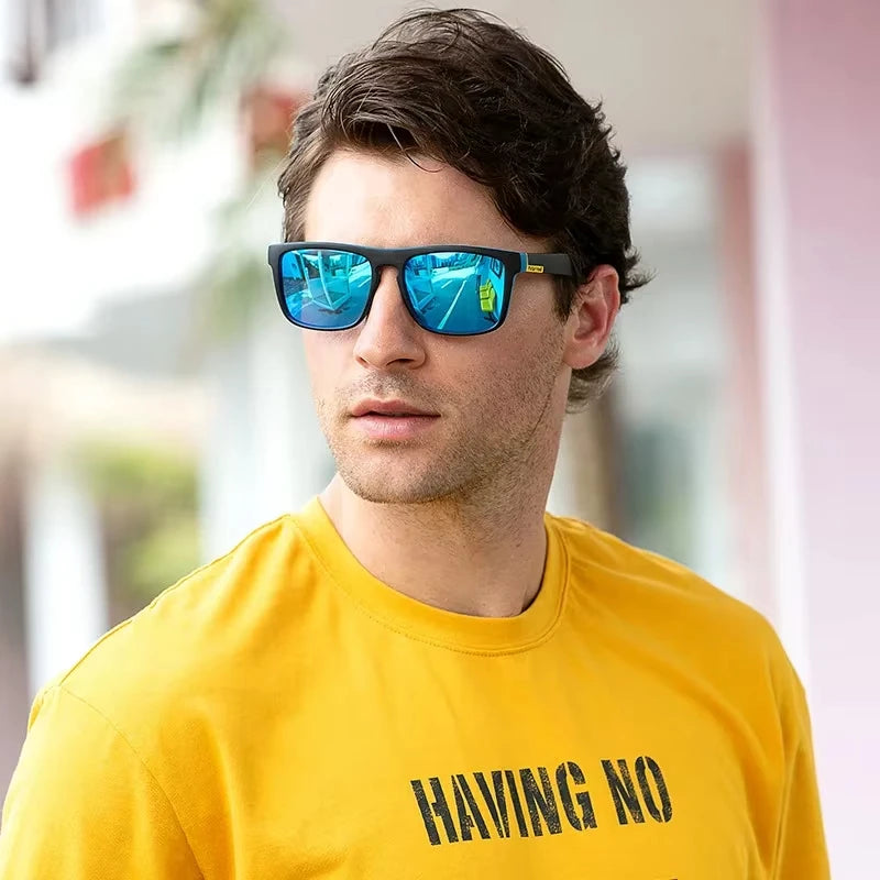Luxury Polarized Sunglasses Fashion Square Male Sun Glasses Vintage Driving Fishing Eyeglasses Sport Shades UV