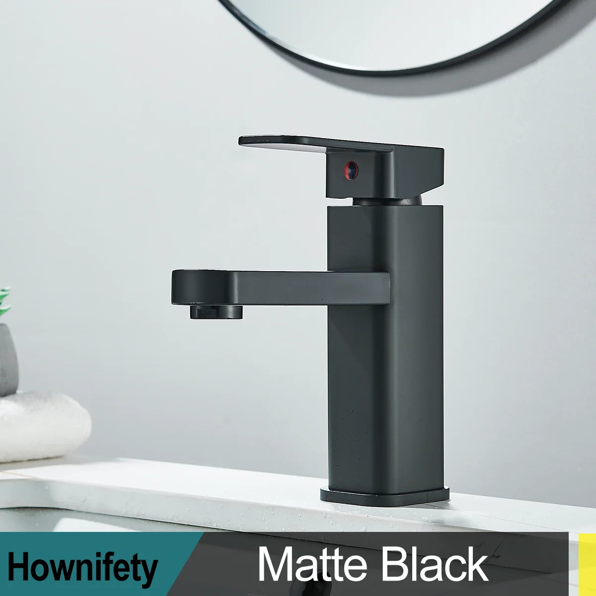 Chrome Single Handle Cold Hot Water Mixer Basin Faucet Sink Tap Deck Mount Single Hole  Bathroom Washing Tap