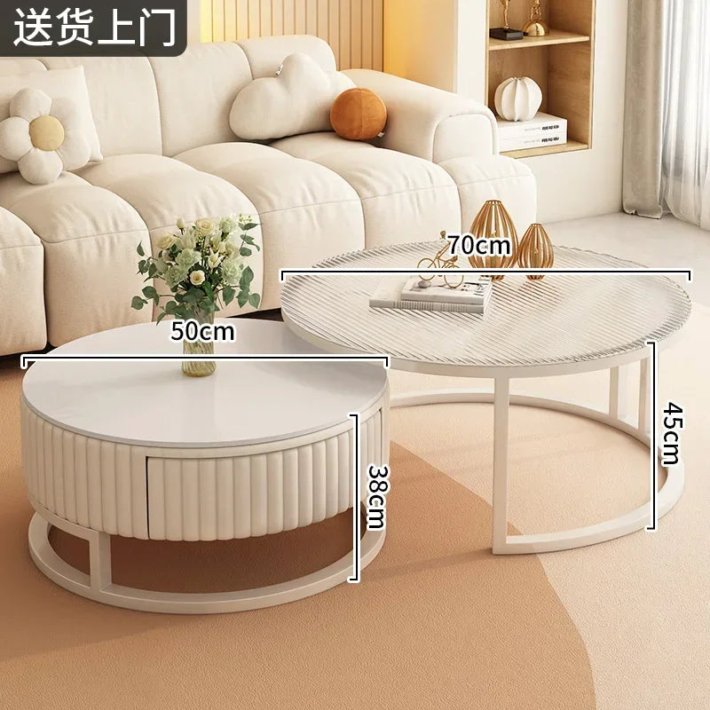 Designer Organizer Coffee Table Clear Round Kitchen Photo Album Coffee Table Mechanism Unique Mesa Auxiliar Entrance Furniture