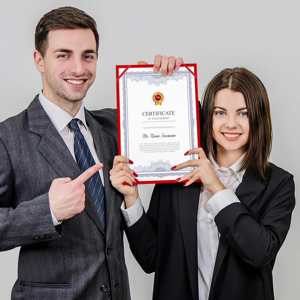 10Pcs Blank Certificate Paper Long Lasting for Class Diplomas and Sports Certificates Certificate Paper School Supply