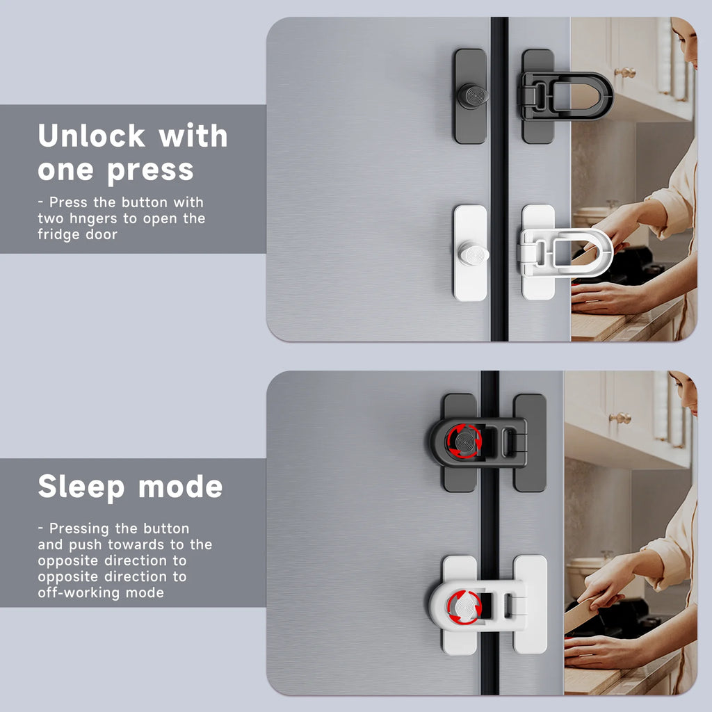 Child Safety Fridge lock Single-Door Refrigerator Door Stopper Baby Protection Kids Safety Care Freezer Lock