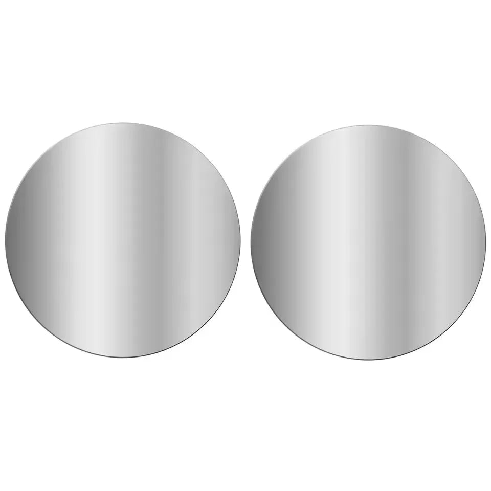 1-5PCS 8CM Magnetic Metal Plate Disk for Mobile Phone Tablet Universal Self Adhesive Iron Disk Patch Sticker for Magnetic Holder