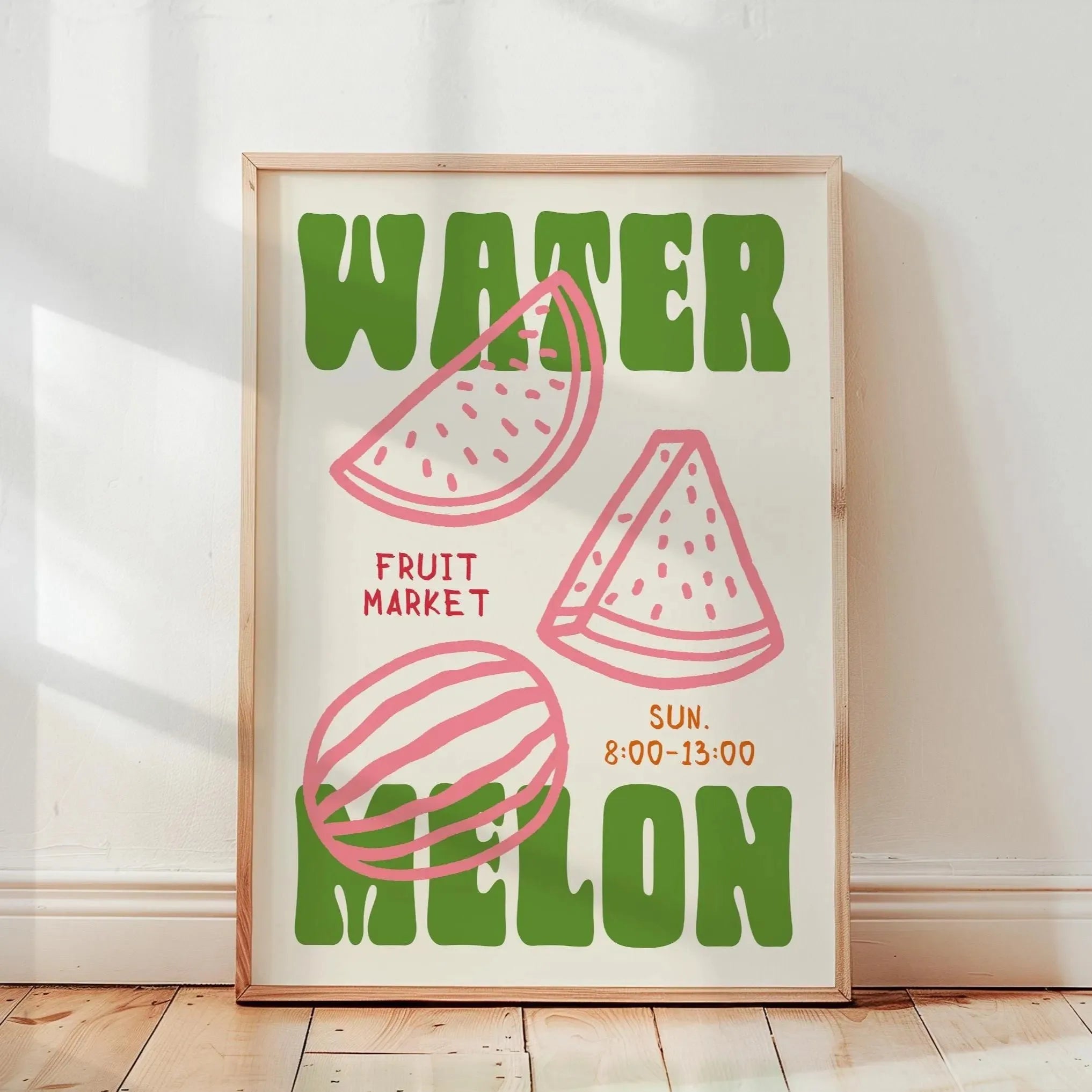 Retro Limon Cello Lemon Fruit Canvas Print Positano Lemon Strawberry Fruit Market Poster for Modern Bedroom Kitchen Home Decor