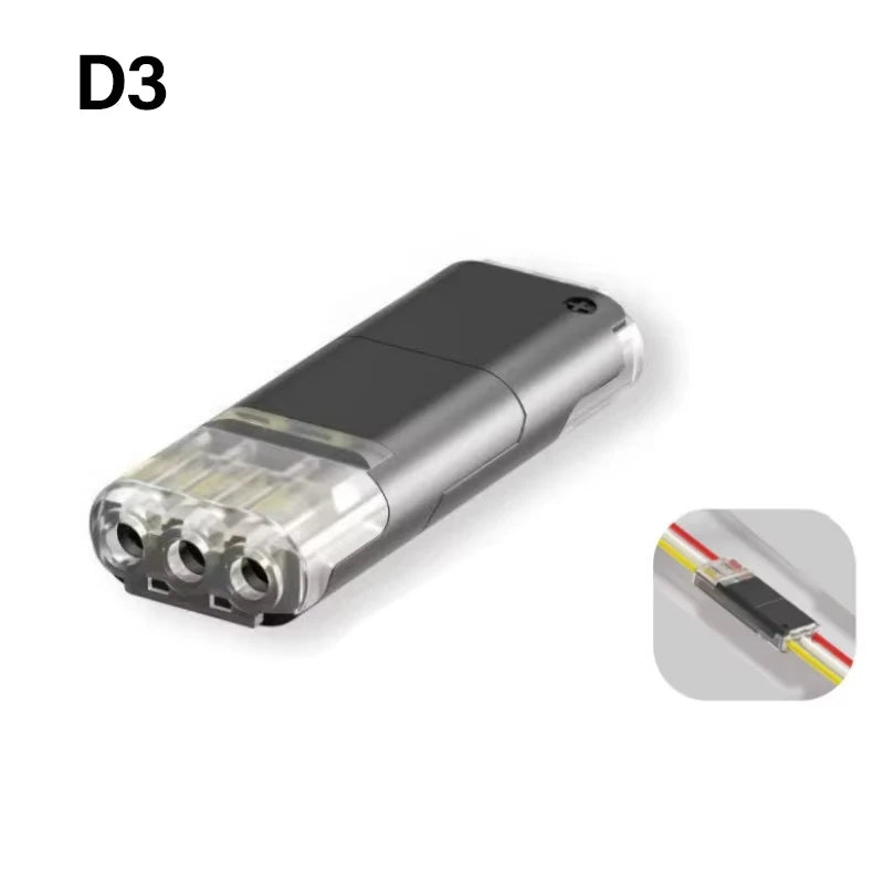 Premium Electric Wire Connector No Strip Line Cable Interconnection Detachable Automotive Terminal Plug Universal Grade Reliable